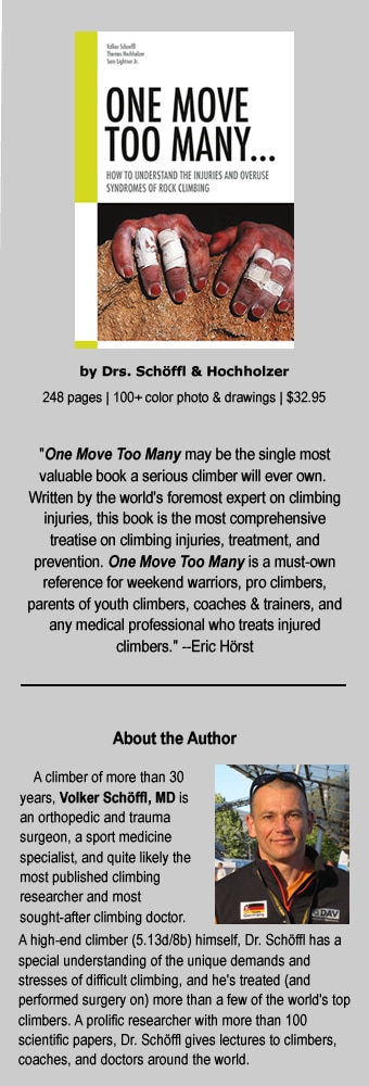 One Move Too Many - Training For Climbing - by Eric Hörst