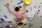 Adam Ondra training for 2020 Olympics.