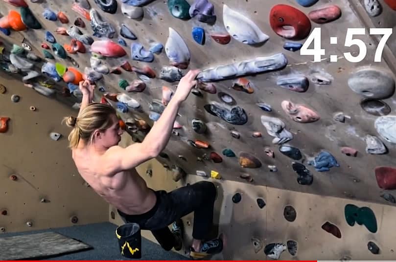 How to Train Sport Climbing Endurance on a Home Wall