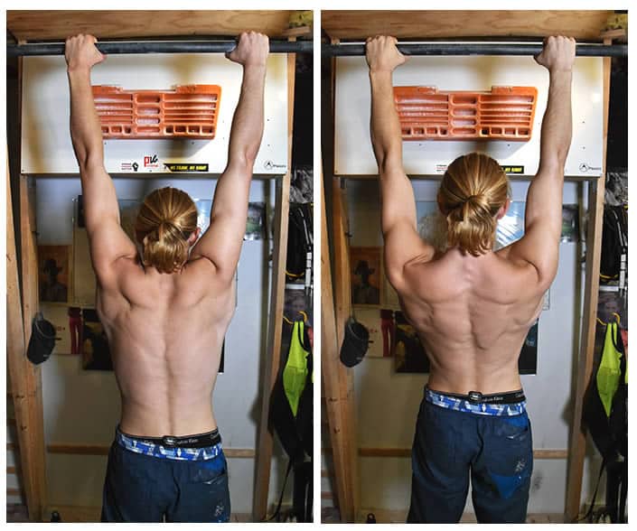 Upper chest workout pull up online bar