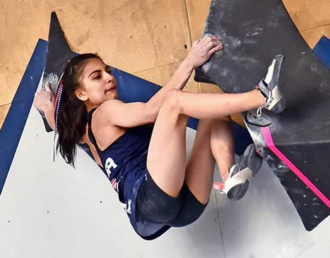 Q&A with Pro Climber and Full-Time Student Natalia Grossman
