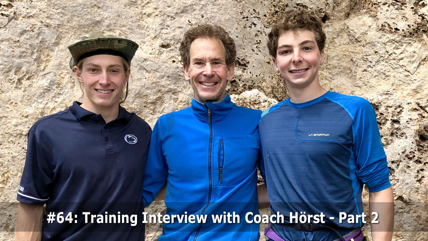 Episode #64 – Performance Training Interview with Coach Hörst – Part 2