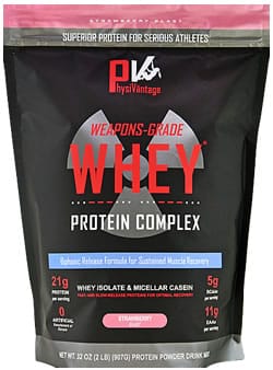 Weapons-Grade Whey Protein Complex by PhysiVantage