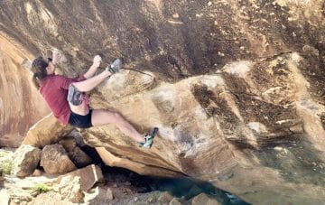 Opt for soft climbing shoes when body tension and sensitivity to the rock are paramount.