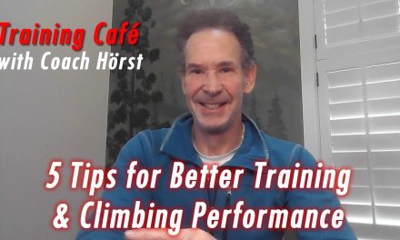 Training Cafe #76: 5 Training & Climbing Performance Tips to Level Up in the New Year