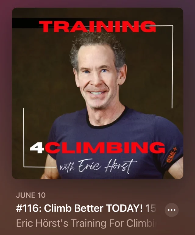 Coach Hörst shares 15 game-changing tips to elevate your climbing this season.

Performance gains aren’t made solely in the gym. As Coach Hörst explains, there’s a lot you can do in-season—technically, tactically, and nutritionally—to level up your outdoor climbing.

Apply just a few of these strategies today, and you might send your project sooner than expected. Put most or all into practice over the coming weeks, and you could unlock a whole new level of performance this season!
 
Listen on Spotify, Apple Podcasts, or at Training4Climbing.com !